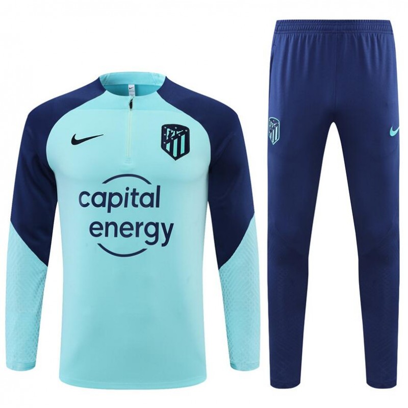 Sudadera Entrenamiento FC Carreras De Caballos Azul Claro 22/23 Niño