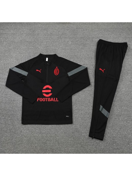 Sudadera Entrenamiento FC AC Negro 22/23 Niño