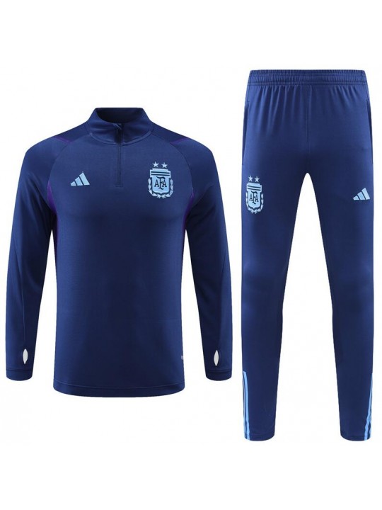 Sudadera Entrenamiento FC Argentina Azul Real 22/23 Niño