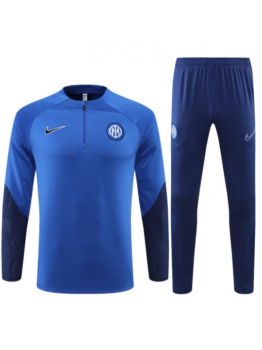 Sudadera Entrenamiento FC Inter Color Azul 22/23 Niño