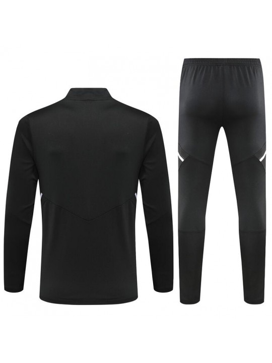 Sudadera Entrenamiento FC M-U Negro 22/23 Niño