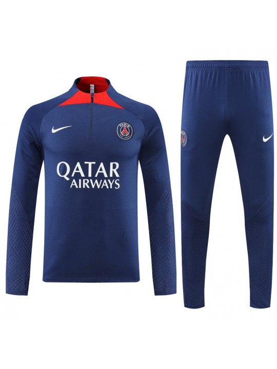 Sudadera Entrenamiento FC París Azul Precioso 22/23