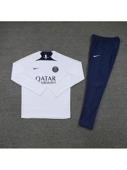 Sudadera Entrenamiento FC París Blanco 22/23