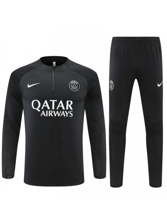 Sudadera Entrenamiento FC París Negro 22/23