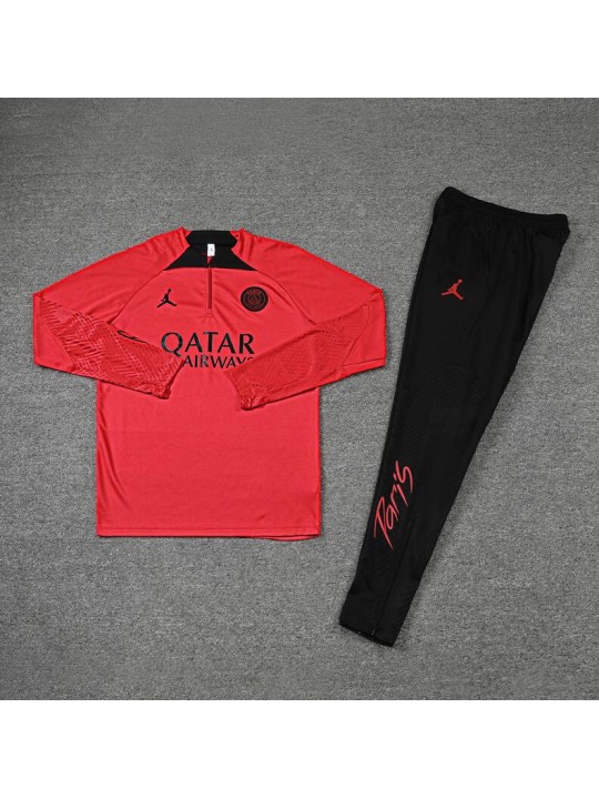 Sudadera Entrenamiento FC París Rojo 22/23