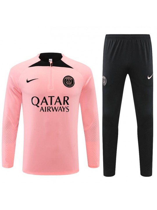 Sudadera Entrenamiento FC París Rosado 22/23