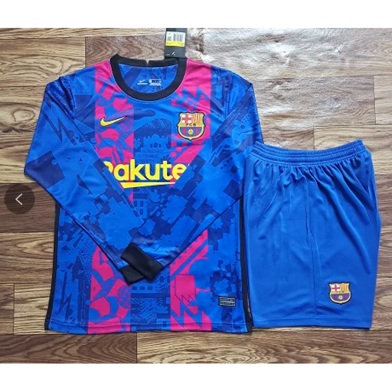 Camiseta Barcelona Tercera Equipación 2021-2022 ML