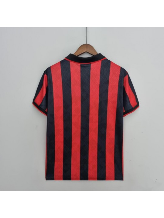 Camiseta Retro AC Mlian Primera Equipación 95/96