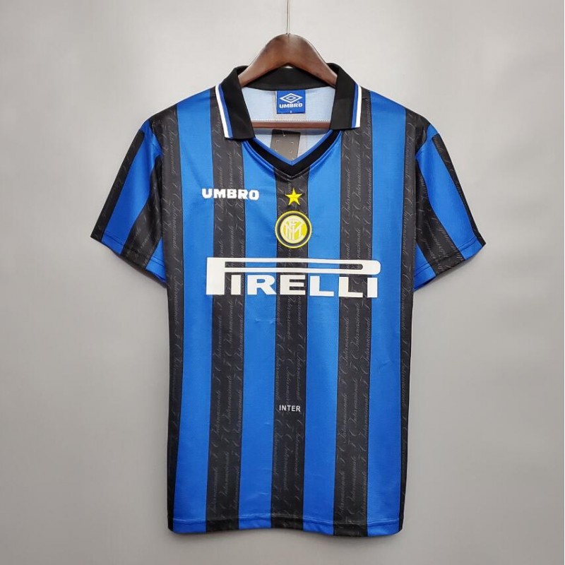 Camiseta Retro Inter Milán Fc Primera Equipación 97/98