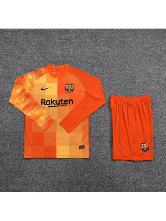 Camiseta Portero Fc Barcelona 2021-2022 Manga Larga