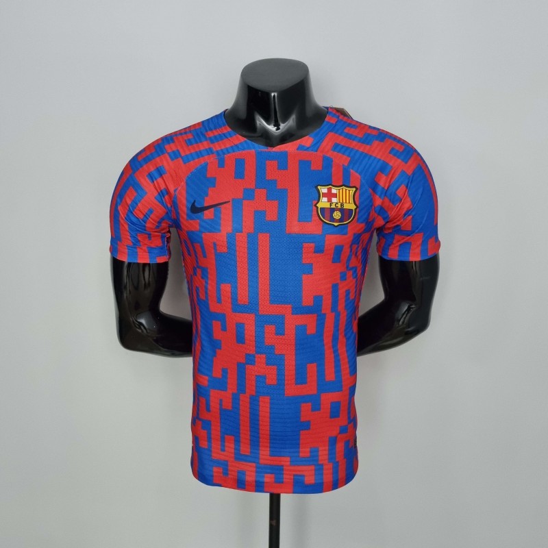 Camiseta 22/23 Barcelona Player Version Pre-Match