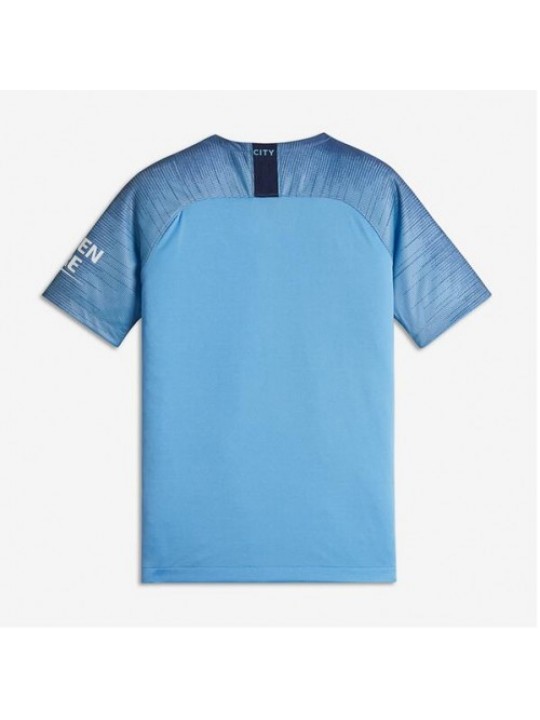 Camiseta Primera Equipación Manchester City 18-19 Niños