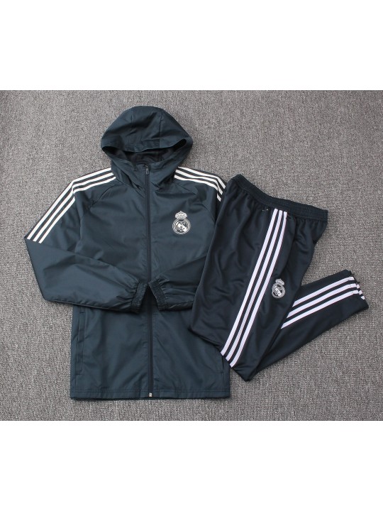 CHAQUETA CON CAPUCHA Real Madrid