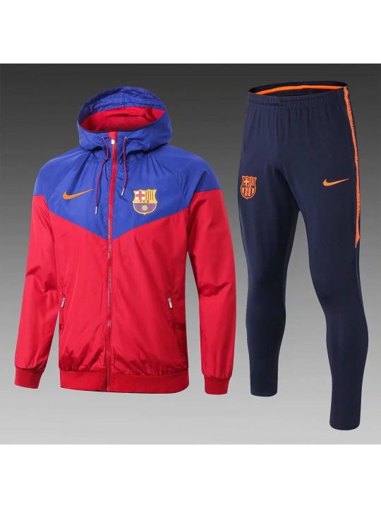 CHAQUETA CON CAPUCHA BARCELONA WINDRUNNER