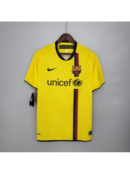 Camiseta Retro Barcelona Segunda Equipación 08/09