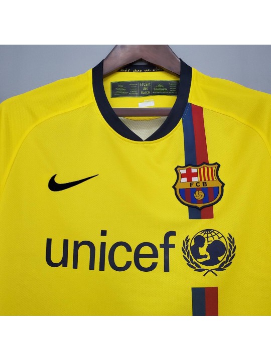 Camiseta Retro Barcelona Segunda Equipación 08/09