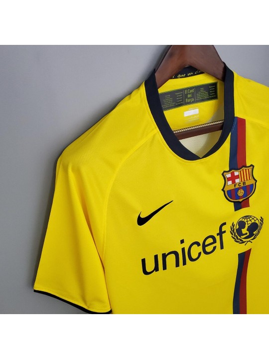 Camiseta Retro Barcelona Segunda Equipación 08/09