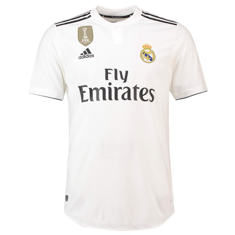 Pedir prestado impactante Recogiendo hojas Comprar Camiseta de la Primera equipación del Real Madrid 2018-19 Baratas