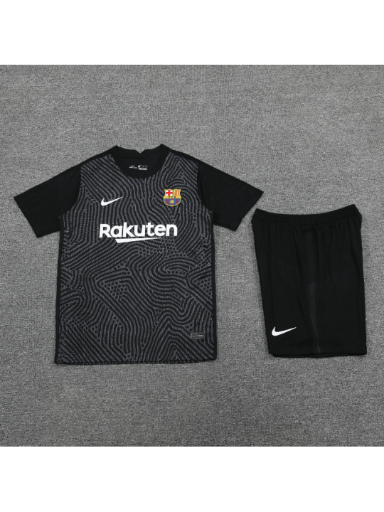 Camiseta Portero Barcelona 2021 Negro